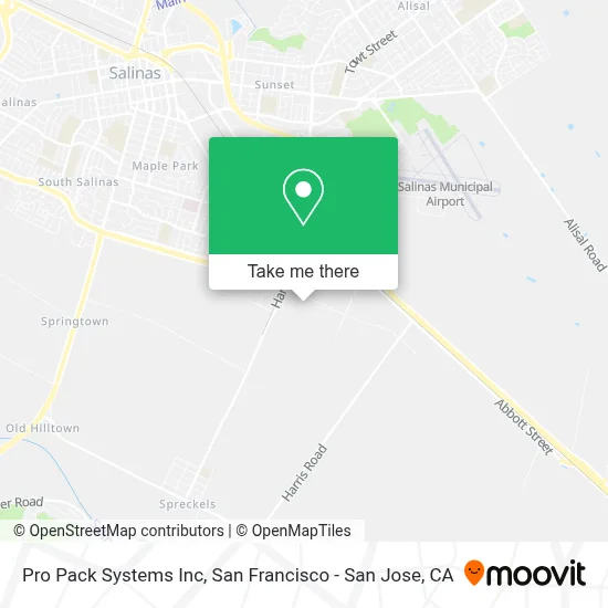 Pro Pack Systems Inc map