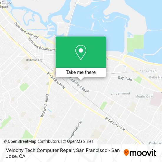 Velocity Tech Computer Repair map