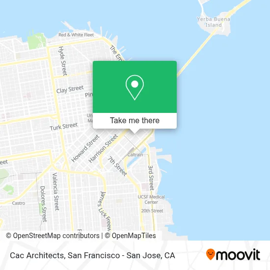 Cac Architects map