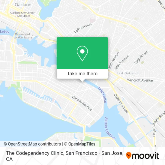 The Codependency Clinic map