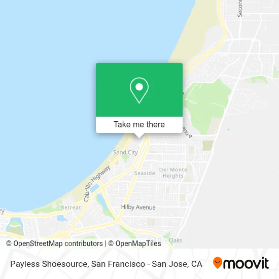 Payless Shoesource map