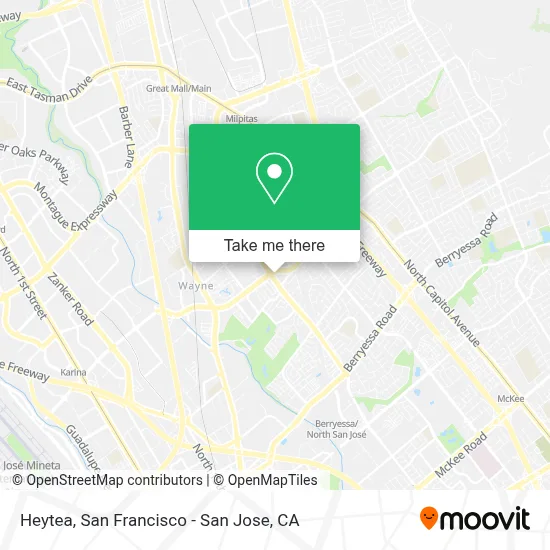 Heytea map