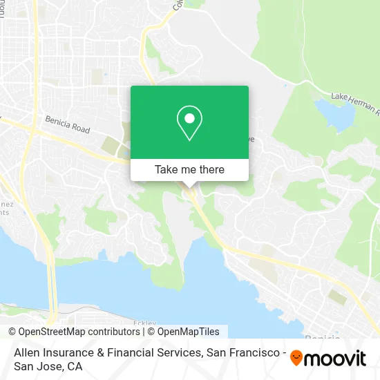 Allen Insurance & Financial Services map