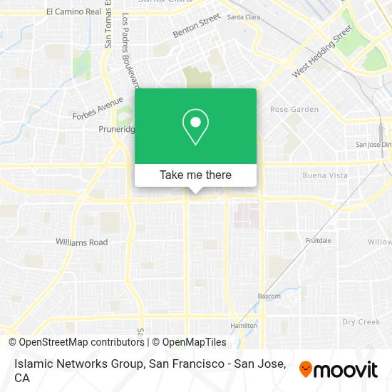 Islamic Networks Group map