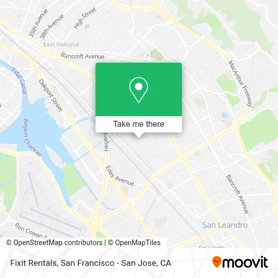Fixit Rentals map