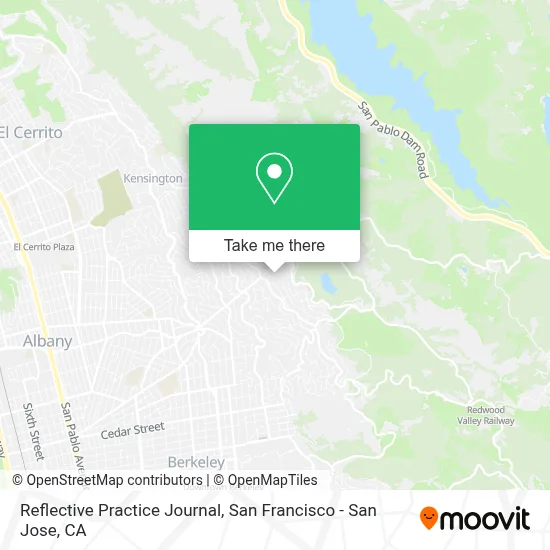 Reflective Practice Journal map