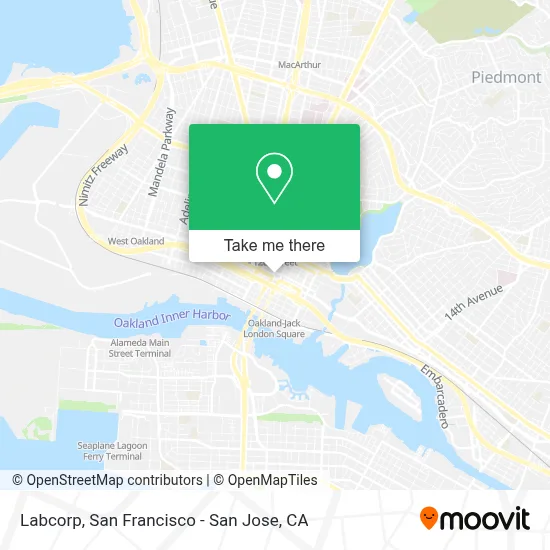 Labcorp map