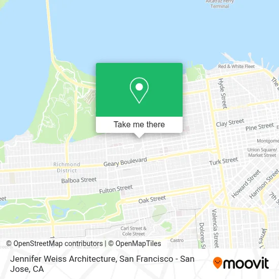 Jennifer Weiss Architecture map