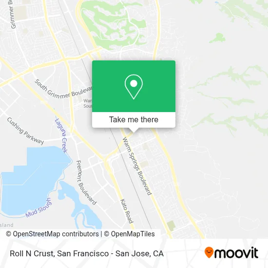Roll N Crust map