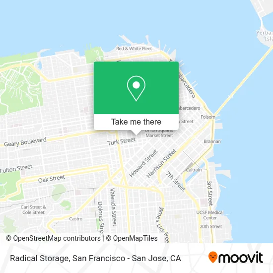 Radical Storage map