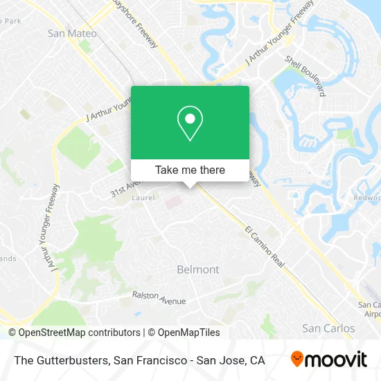 The Gutterbusters map