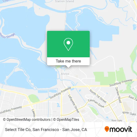 Select Tile Co map