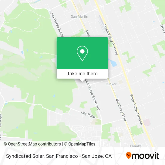 Syndicated Solar map