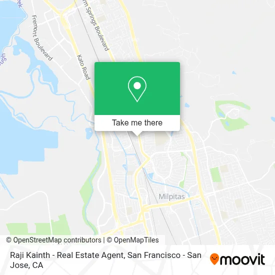 Raji Kainth - Real Estate Agent map