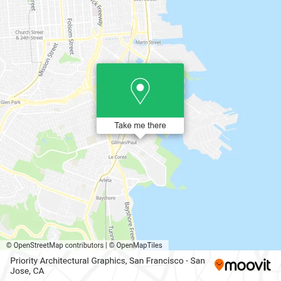 Priority Architectural Graphics map
