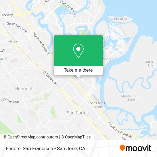 Encore map