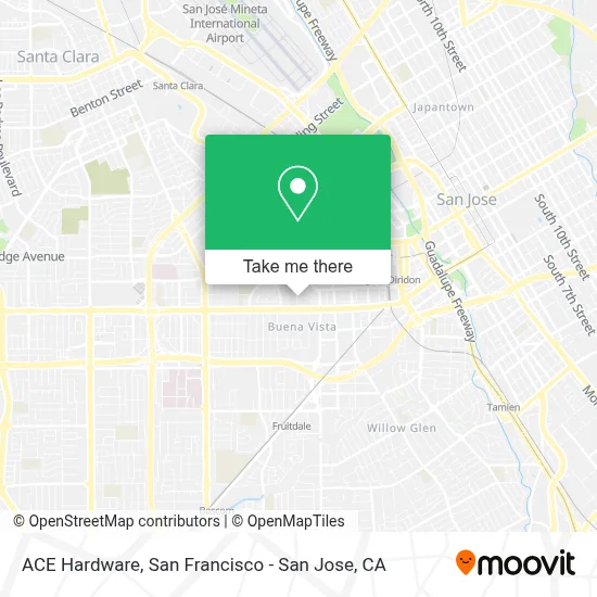 ACE Hardware map
