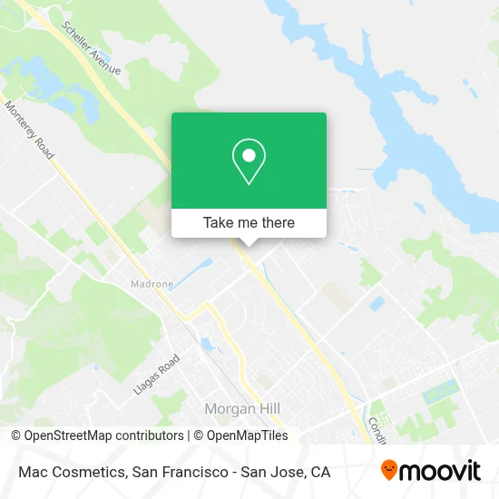 Mac Cosmetics map