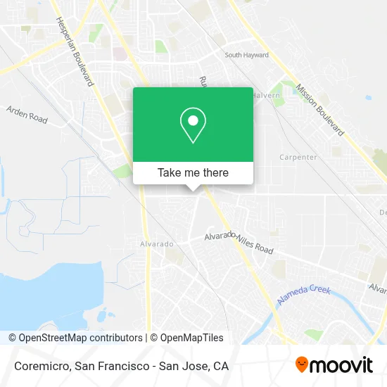 Coremicro map