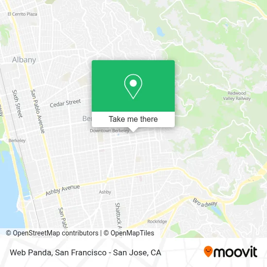 Web Panda map