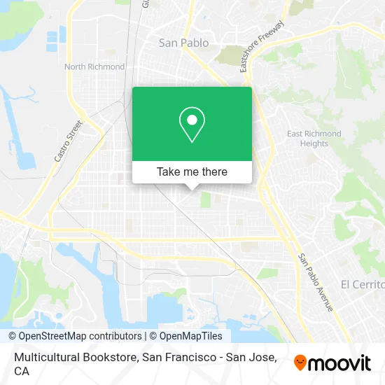 Multicultural Bookstore map