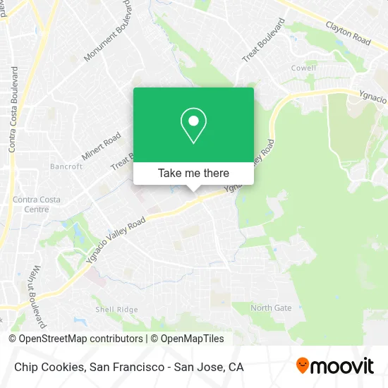 Chip Cookies map