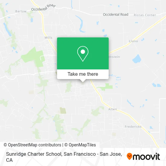 Sunridge Charter School map