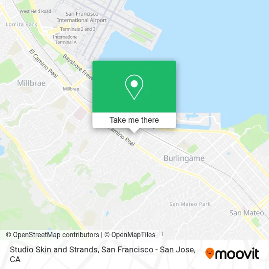 Studio Skin and Strands map