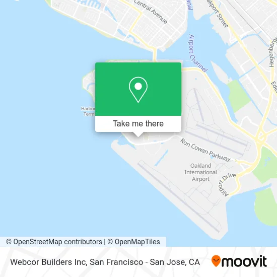 Webcor Builders Inc map