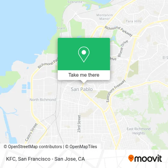 Kfc map