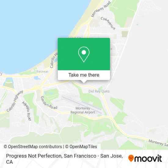 Progress Not Perfection map