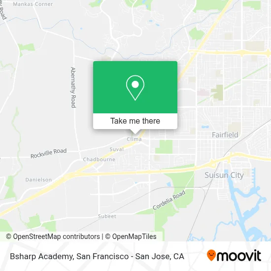 Bsharp Academy map
