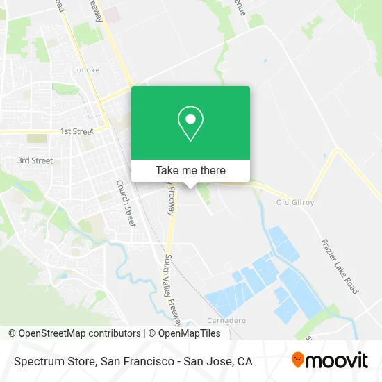 Spectrum Store map