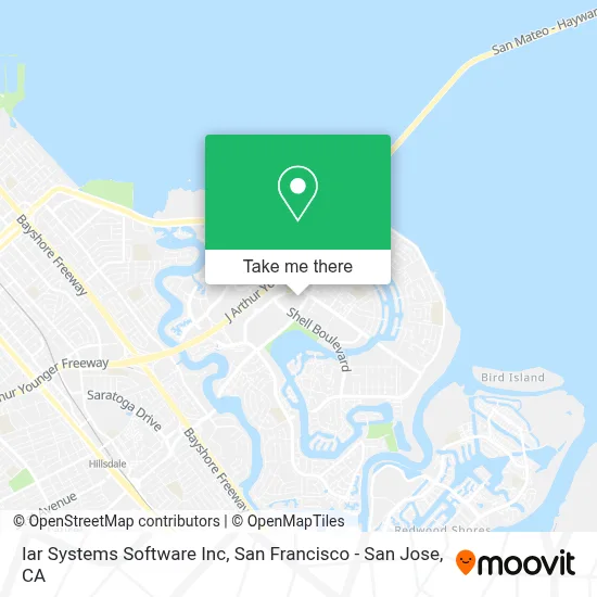 Iar Systems Software Inc map