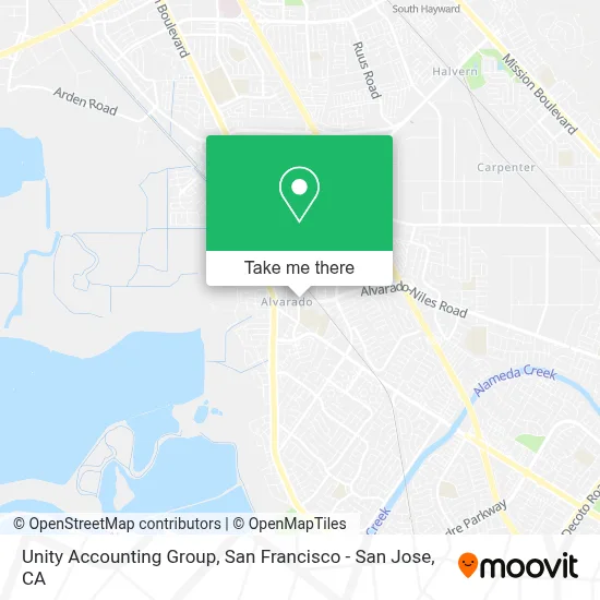 Unity Accounting Group map