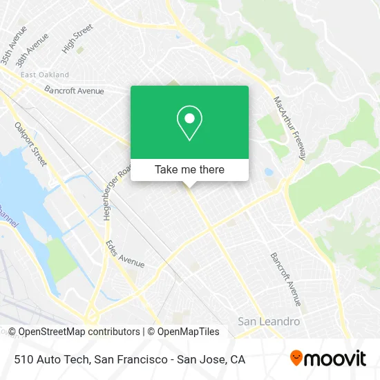 510 Auto Tech map