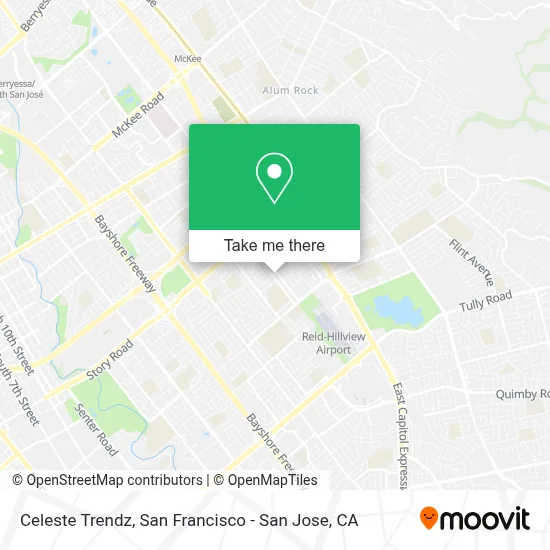 Celeste Trendz map