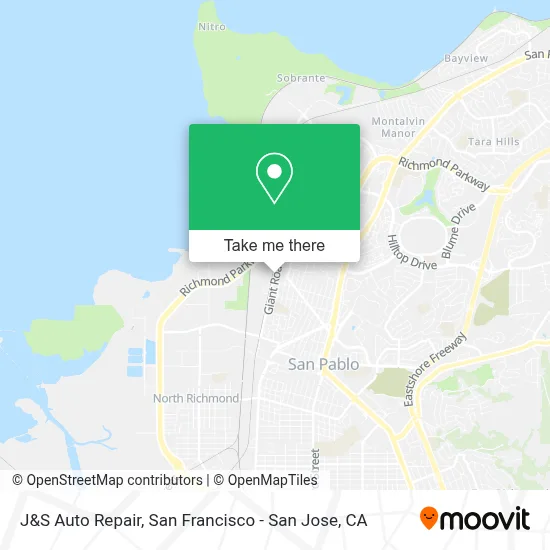 J&S Auto Repair map