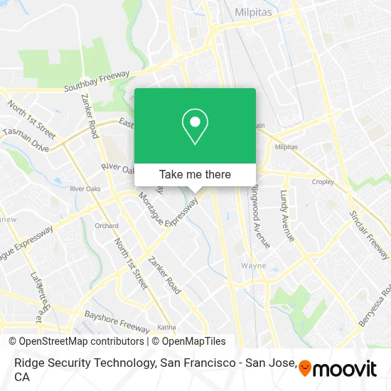 Ridge Security Technology map