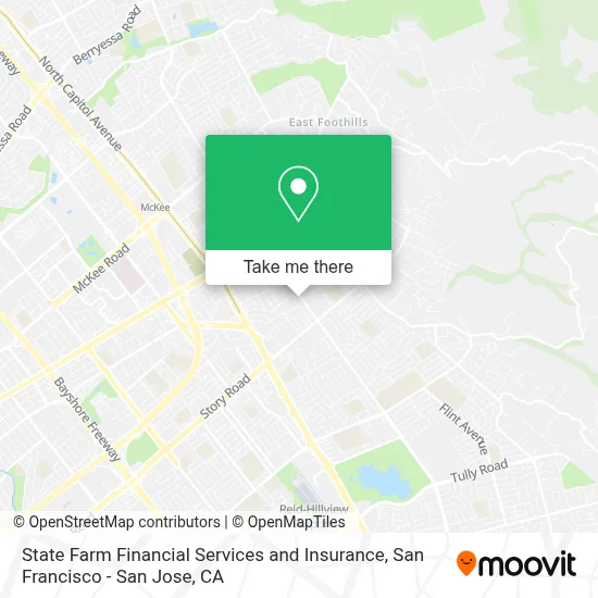 State Farm Financial Services and Insurance map