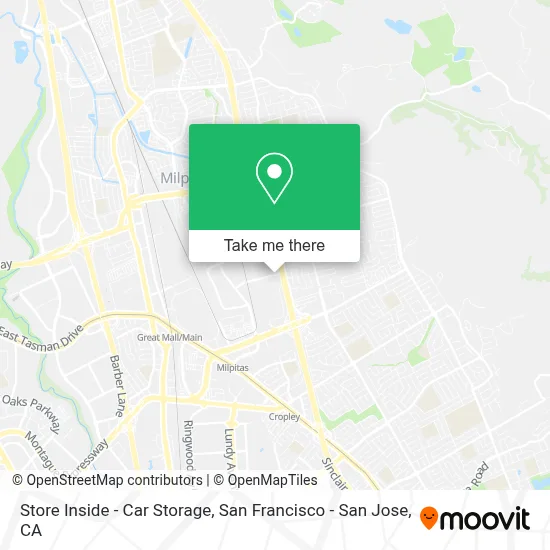 Store Inside - Car Storage map