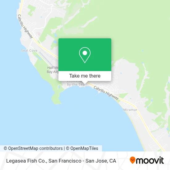 Legasea Fish Co. map