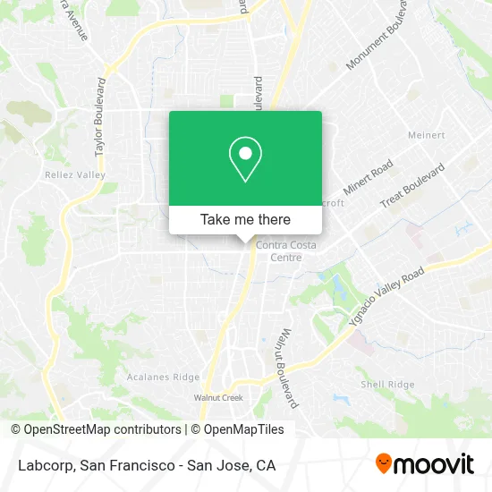 Labcorp map