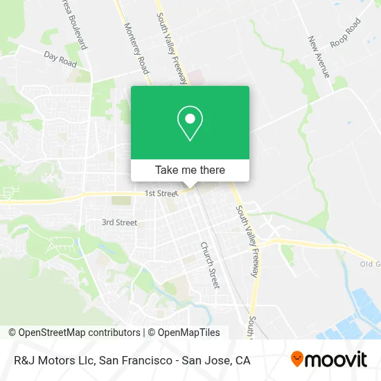 R&J Motors Llc map