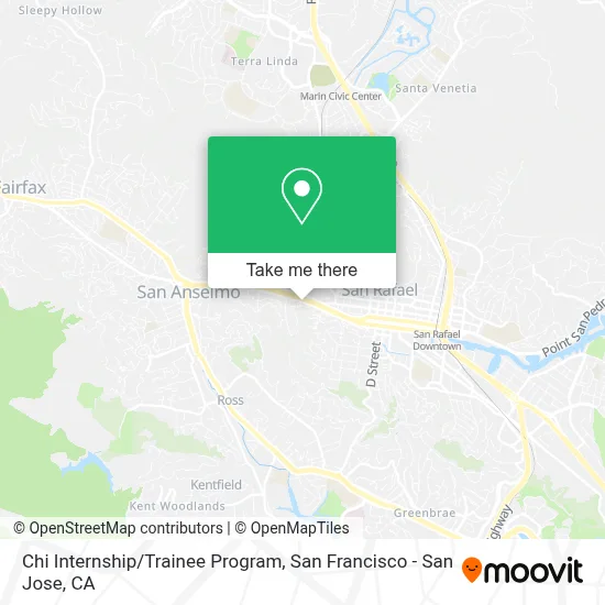 Chi Internship/Trainee Program map