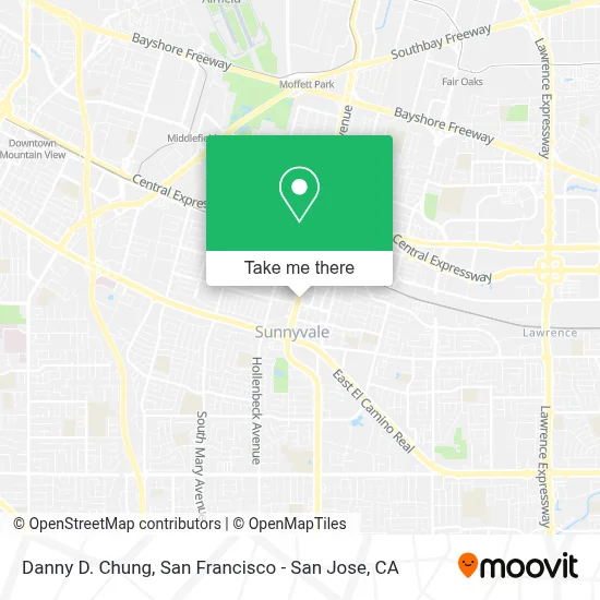 Danny D. Chung map
