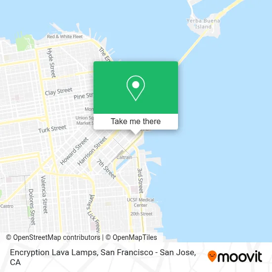 Encryption Lava Lamps map