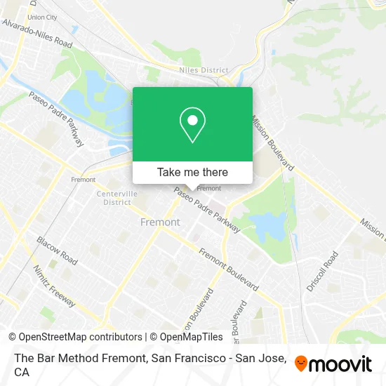 The Bar Method Fremont map