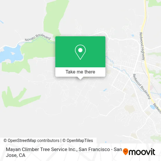 Mayan Climber Tree Service Inc. map