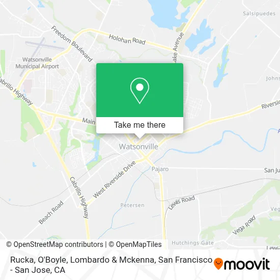 Rucka, O'Boyle, Lombardo & Mckenna map